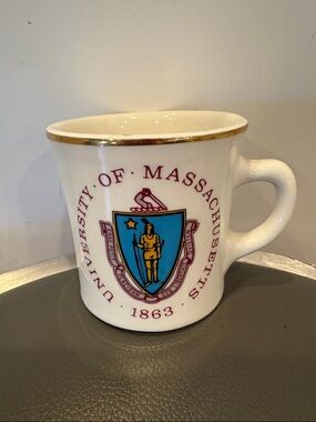 WC Bunting Company University of Massachusetts Coffee Mug by Homer Laughlin
